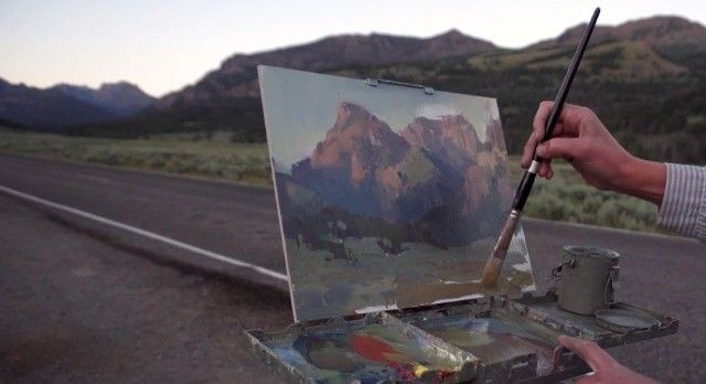 How to Start Plein Air Painting Landscape Oil Painting by Ellie Wilson