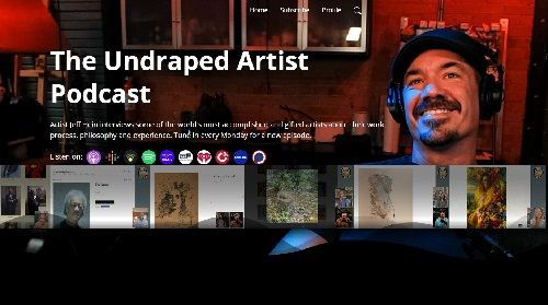The Undraped Artist Podcast Video by Jeff Hein