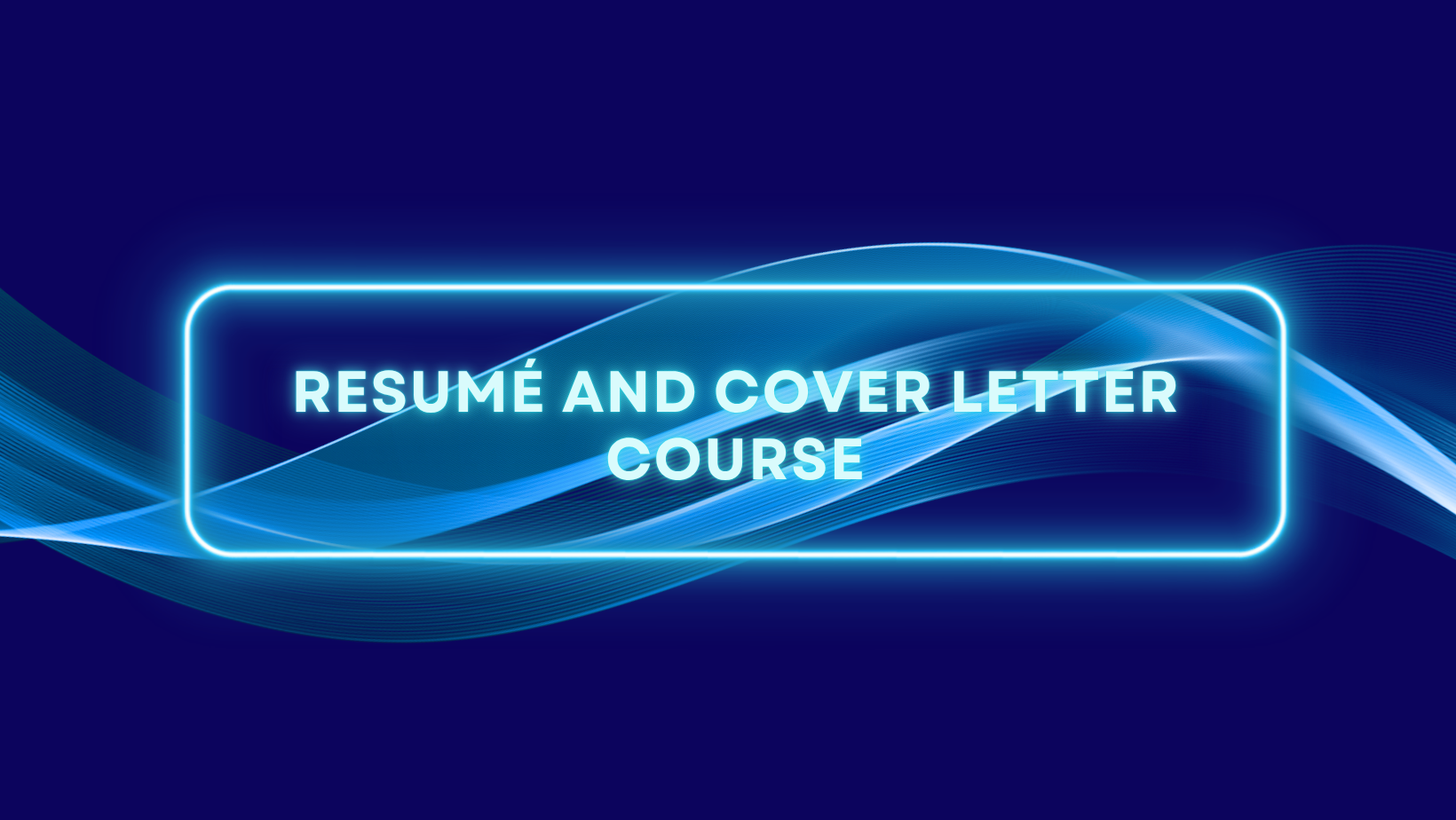 Resumé and Cover Letter Course USA