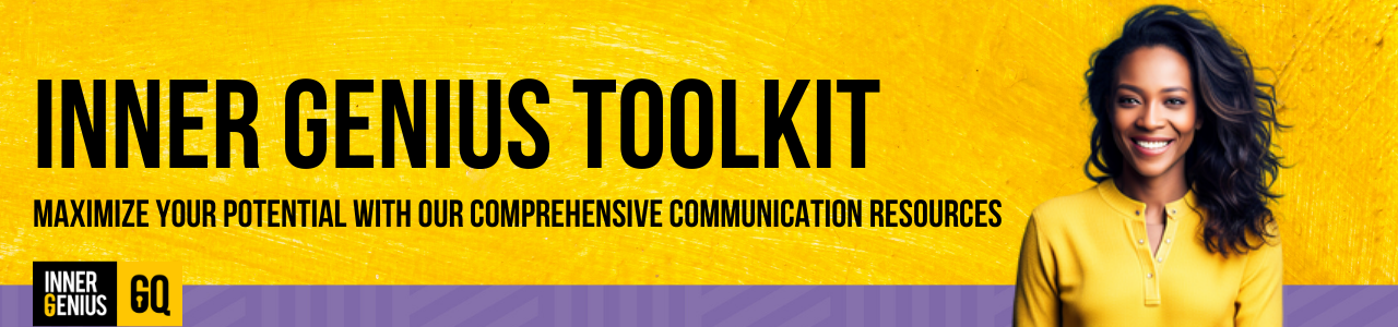 Inner Genius Toolkit - realise your potential with our comprehesnive communication resources