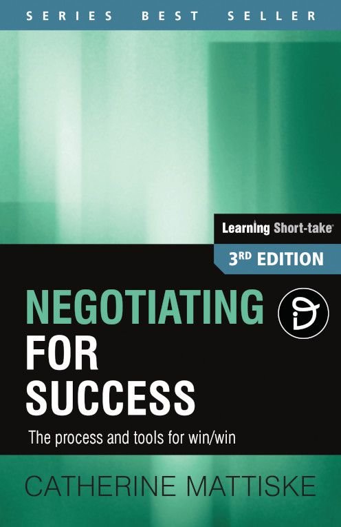 Negotiating for Success Cover