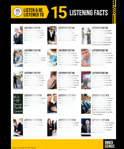 15 listening facts