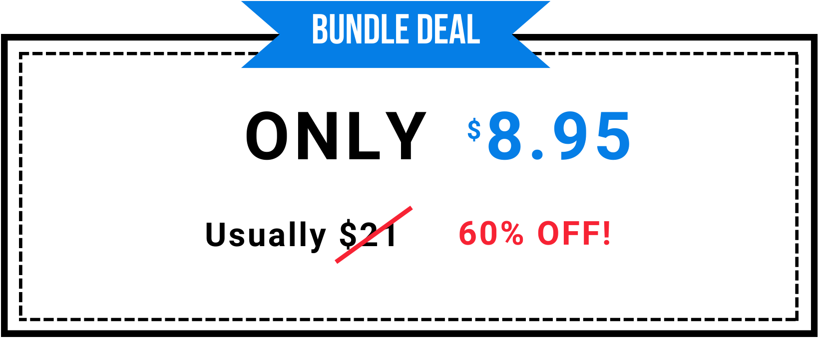 Bundle deal $8.95