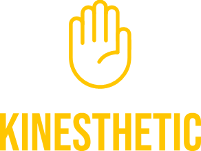 Kinesthetic hand icon