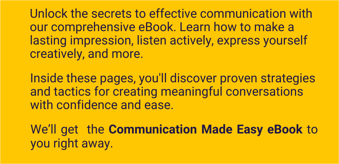 Unlock the secrets of effective communication