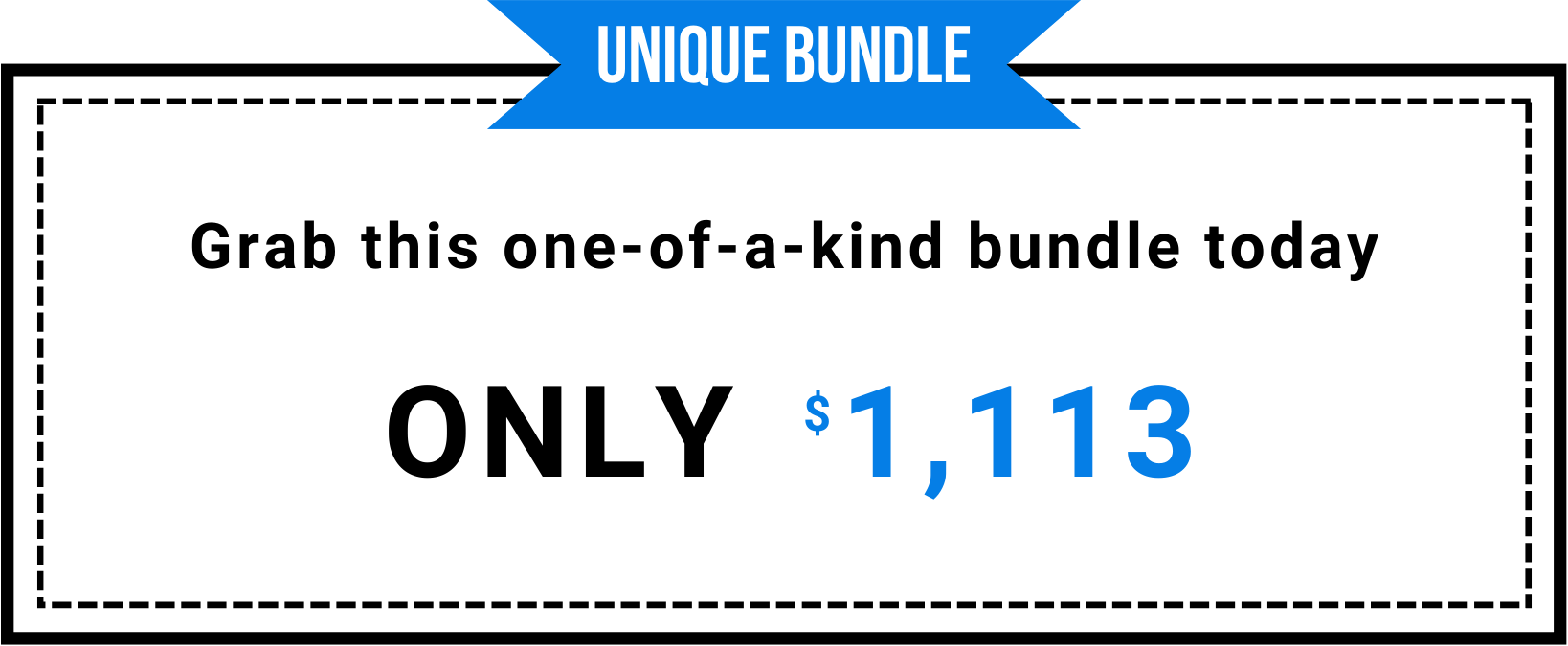 Unique bundle $1113