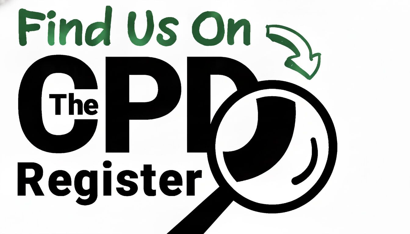 Find us on the CPD register.