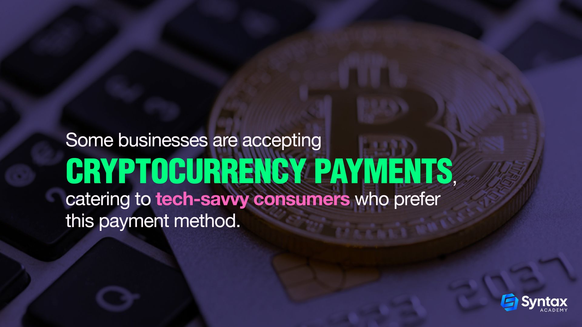 Cryptocurrency payments 