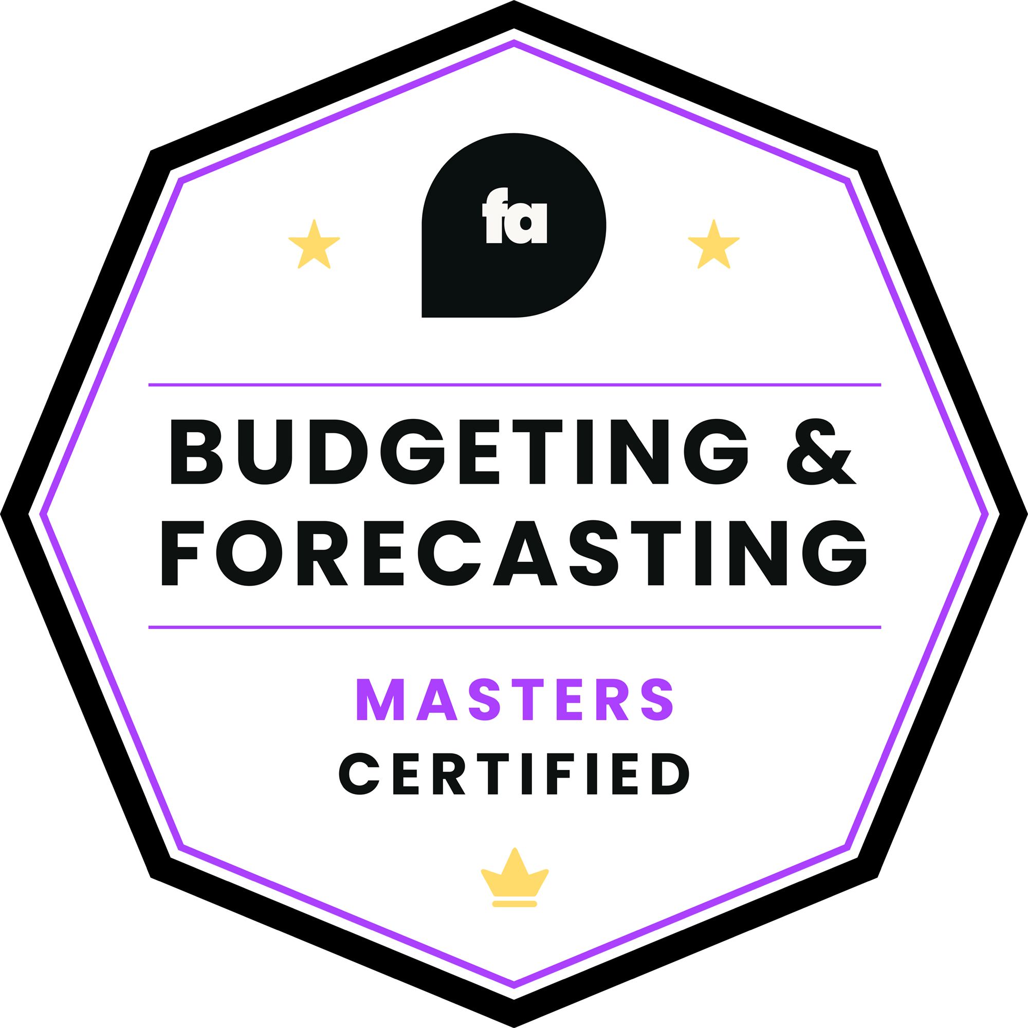 Budgeting & Forecasting Certified | Masters badge