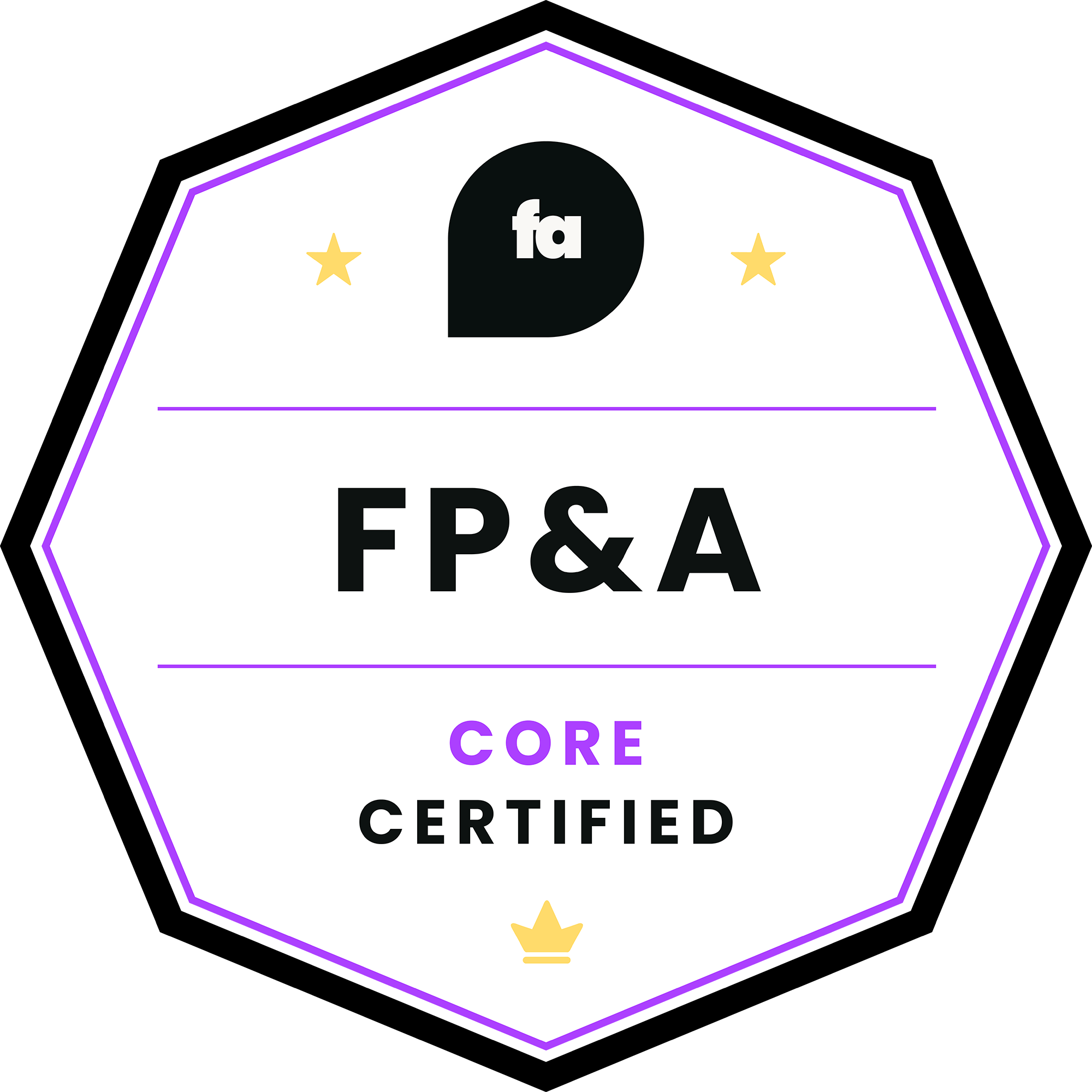 FP&A Certified: Core badge