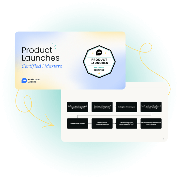 Product Launches GTM landing page asset