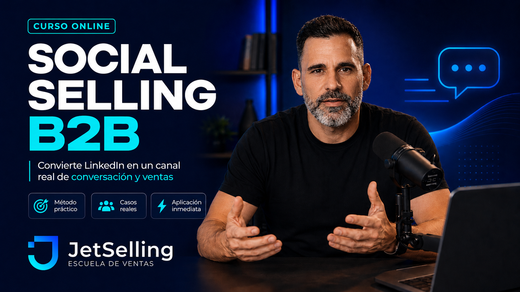 Gustavo Brito, fundador de JetSelling y creador del curso Social Selling B2B