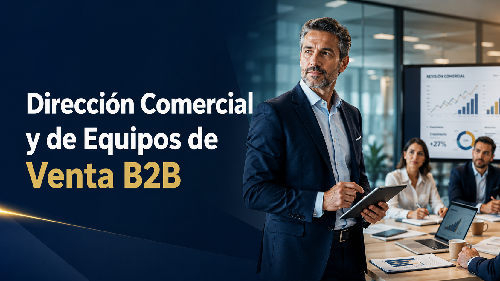 Curso de dirección comercial y equipos de venta B2B