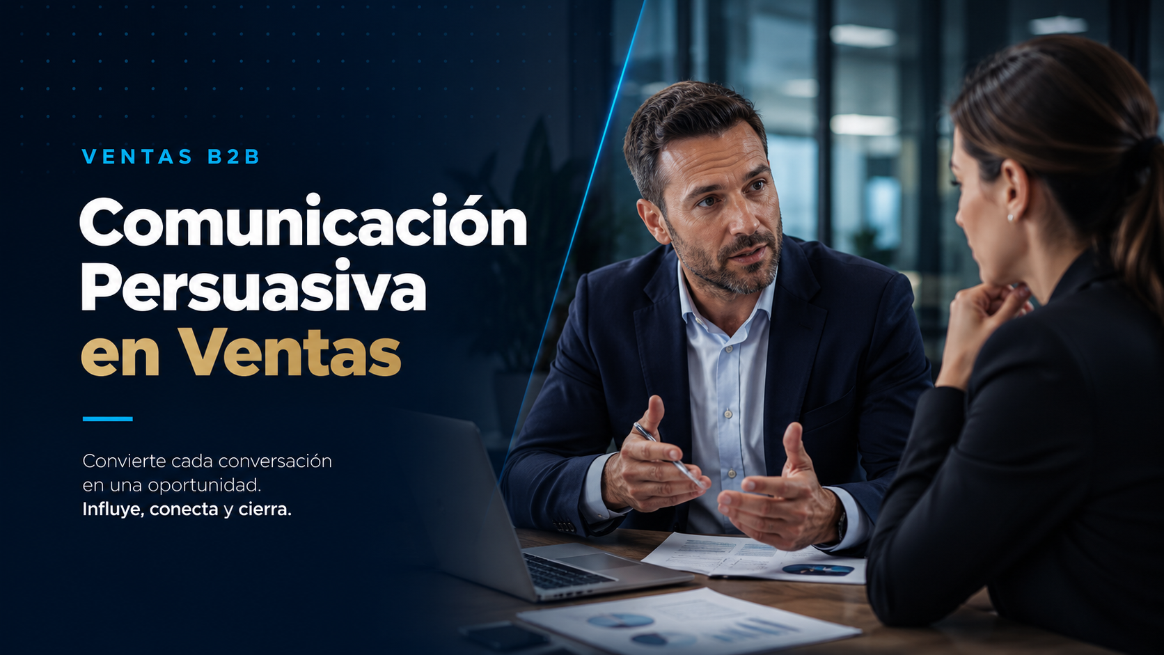 Curso de comunicación persuasiva en ventas B2B de JetSelling