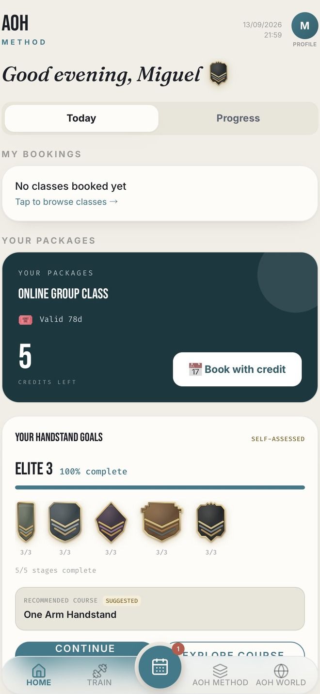The AoH Practice App