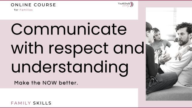 Communicate with respect and understanding course card