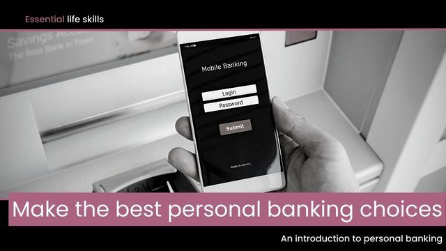 Make the best personal banking choices course card
