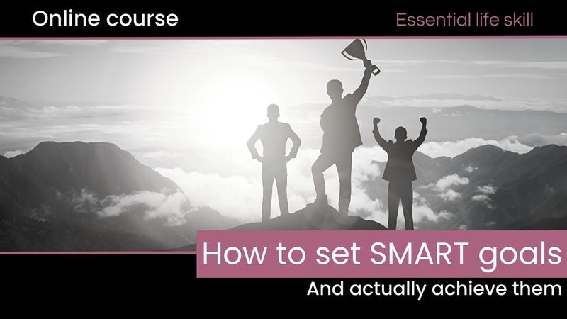How to set SMART Goals course card