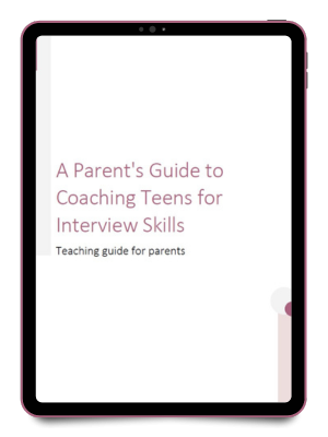Teaching guide: Coach your teen for interview skills
