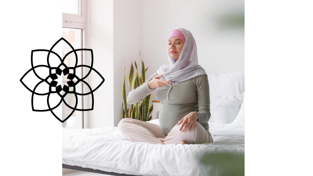 A woman with long braids wearing a black sports outfit practices yoga alone in a bright studio, sitting on a mat with legs extended forward and arms raised overhead. Two yoga blocks are placed beside her on the wooden floor.
