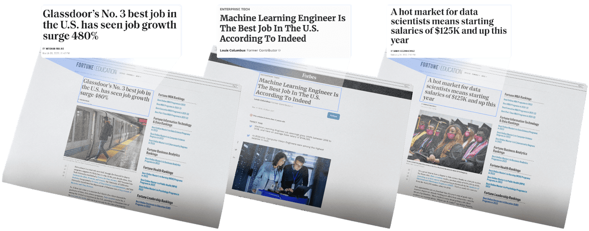 Newsletter website data science ai and machine learning 