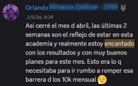 opinión alumno en discord curso entre cajas academy amazon