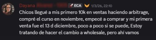 opiniones alumnos discord curso amazon de entrecajas academy