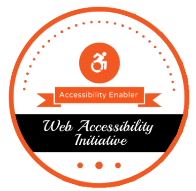 HikeOrders Accessibility Enabler Web Accessibility Initiative Logo