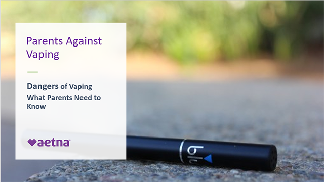 Dangers of Vaping: What Parents Need to Know (1.0 Credit Hours)