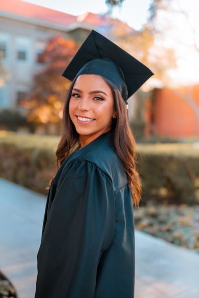 graduation hat and diploma