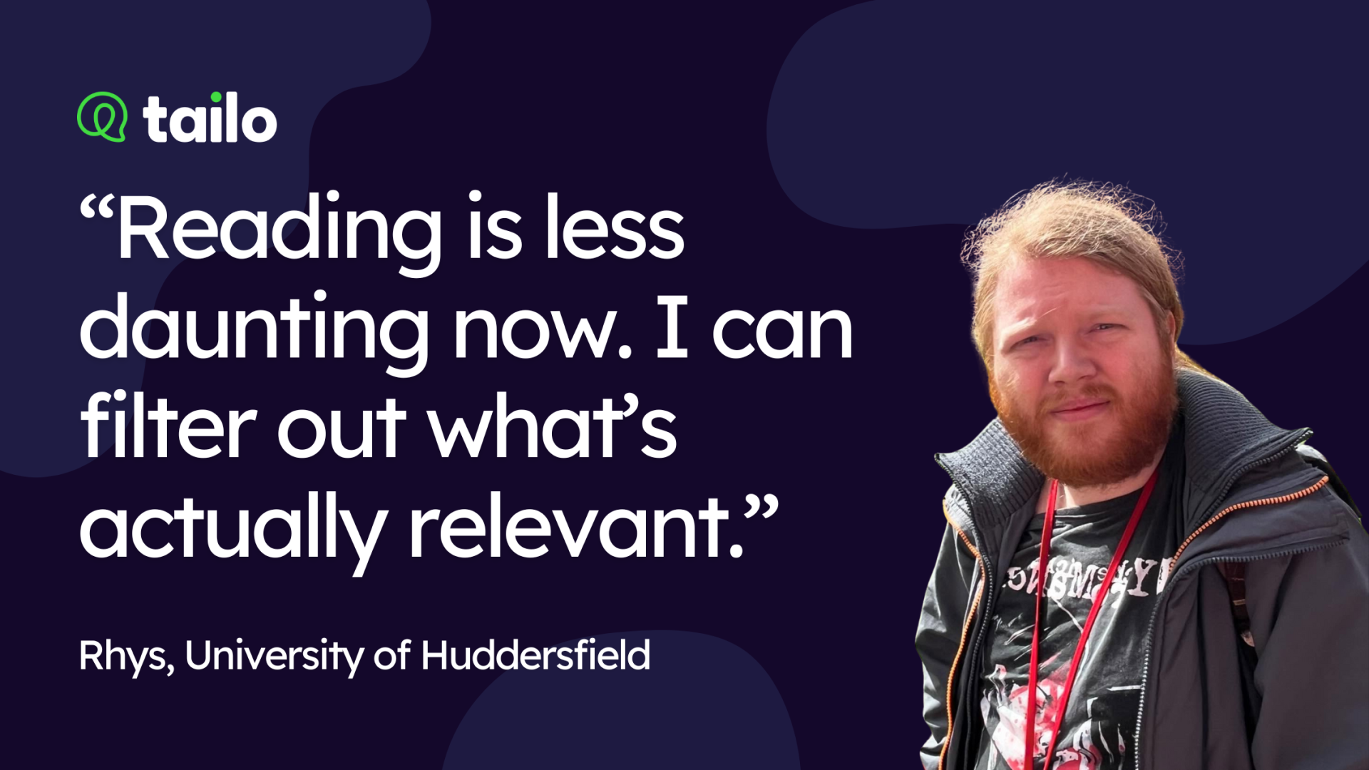 How Tailo Helps Rhys Tackle Dense Academic Reading