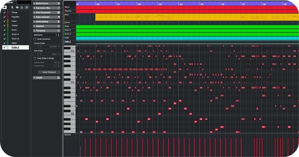 To Edit MIDI Files and MIDI Tracks use the Cubase midi editor
