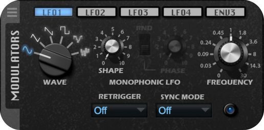 the low frequency oscillator in retrologue