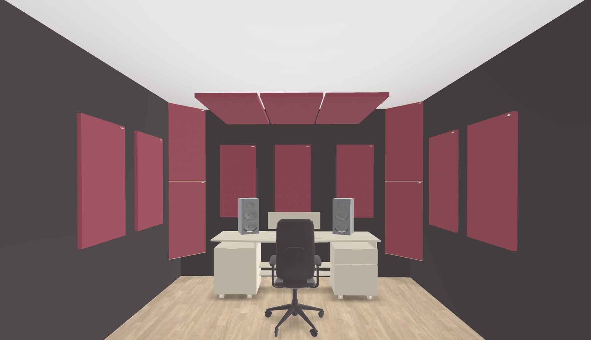 room acoustic panels treatment