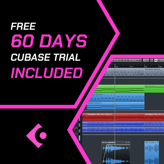 Try Cubase 60 Days Free
