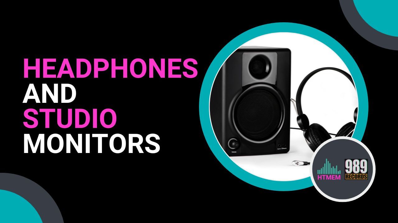 mixing electronic music with headphones or studio monitors