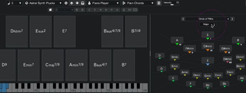 chord progression generator in cubase