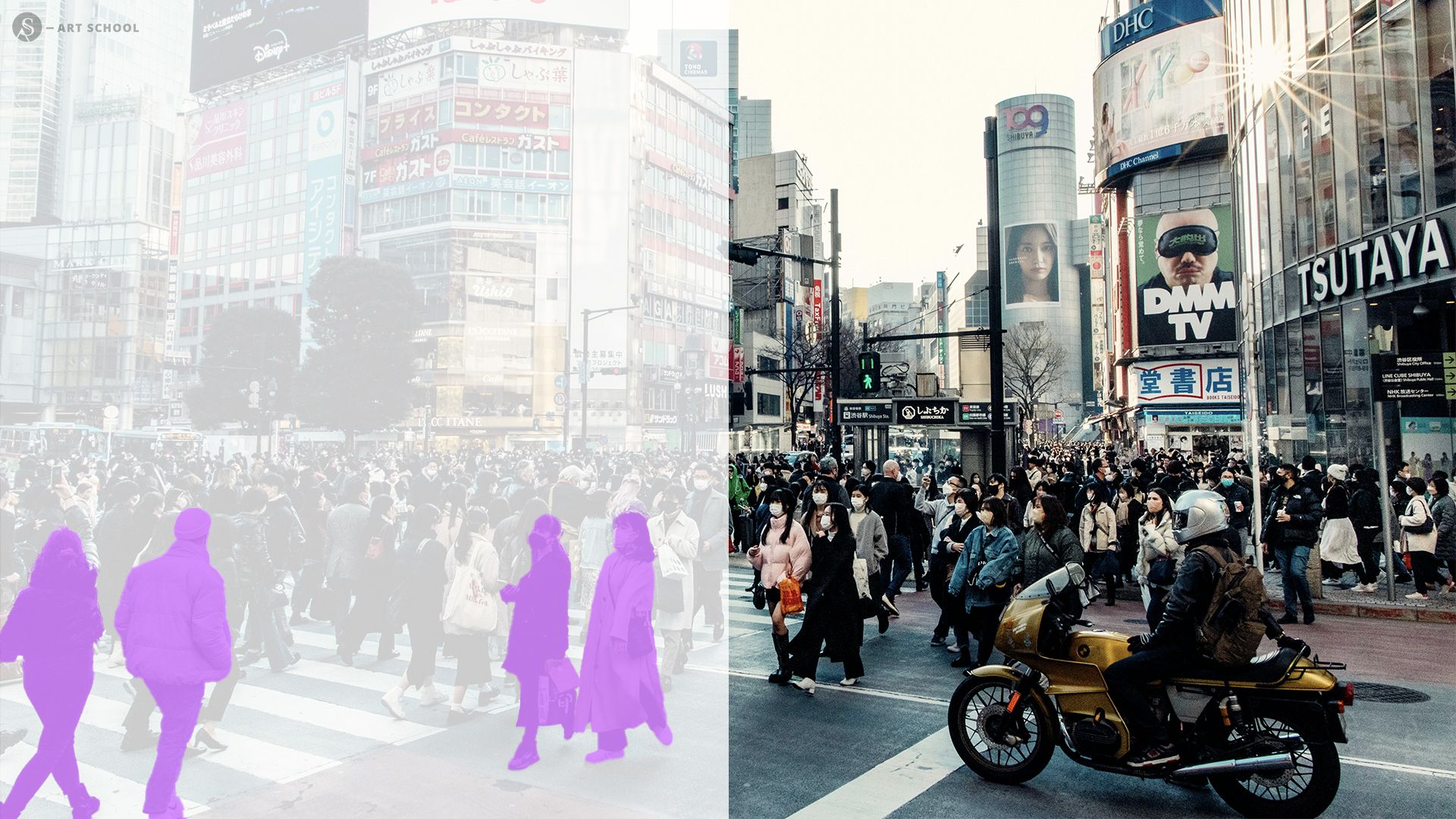 Beispiel | perspektivisches Grundprinzip Verdeckung