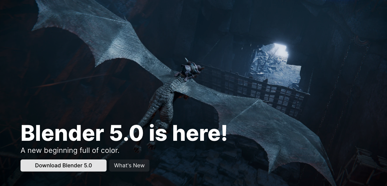 Blender 4.5 LTS Update Bild