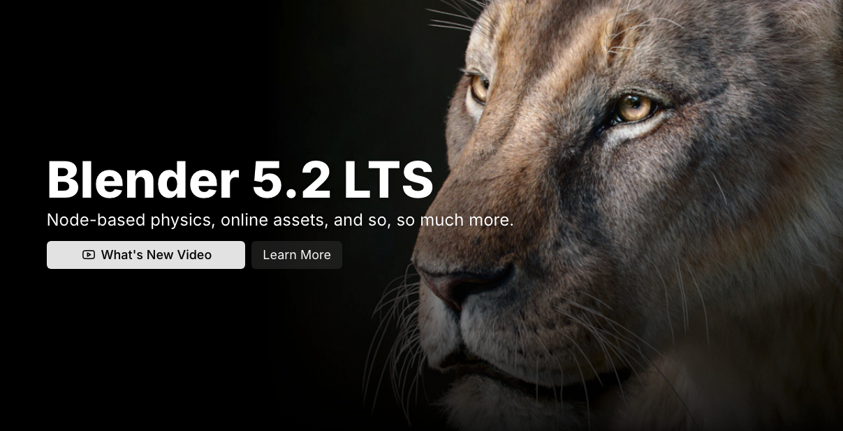 Blender 4.5 LTS Update Bild