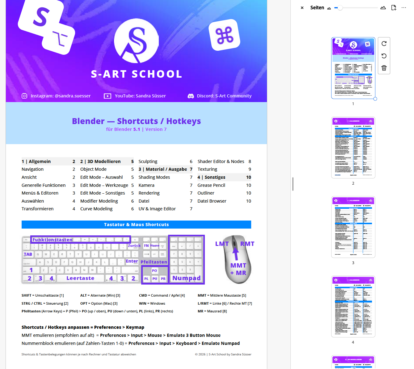 Blender 4.5 LTS neuer Subdiv Modifier
