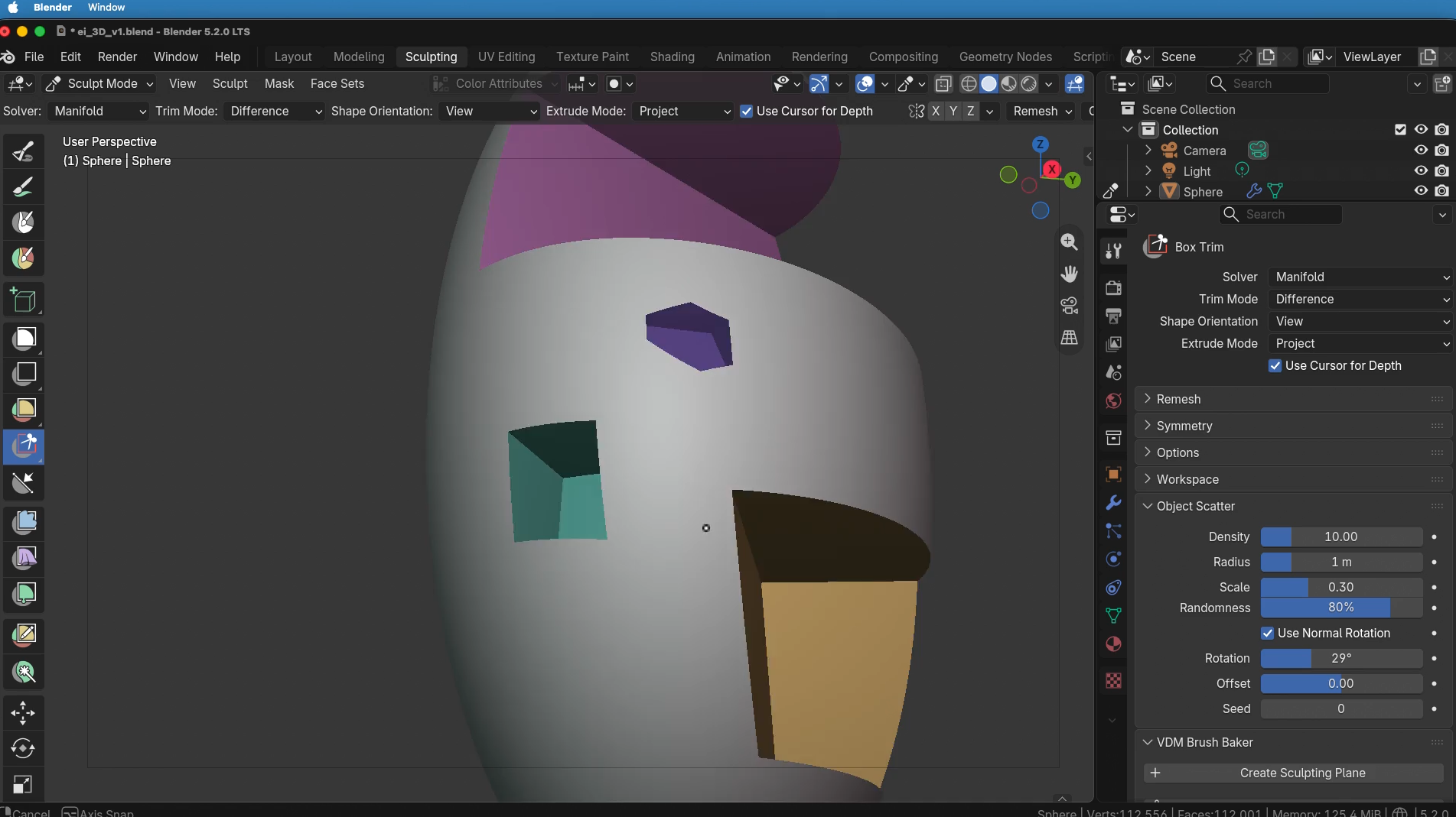 Blender 4.5 LTS Update Auszug