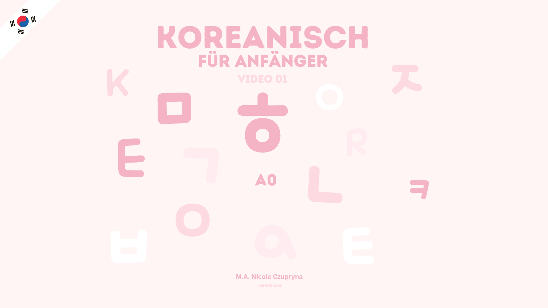 Hangul für Anfänger