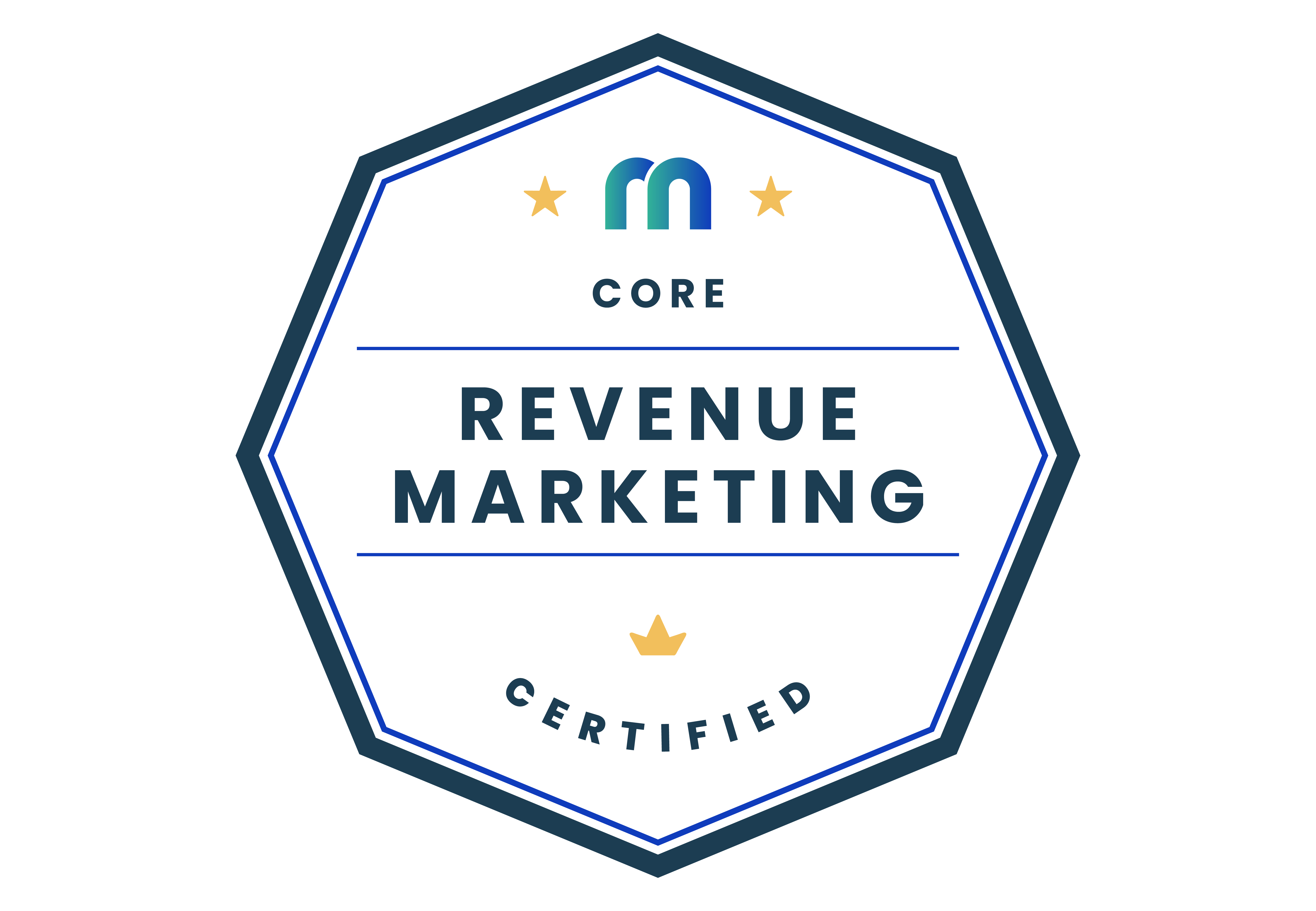 Revenue Marketing Certified: Core badge