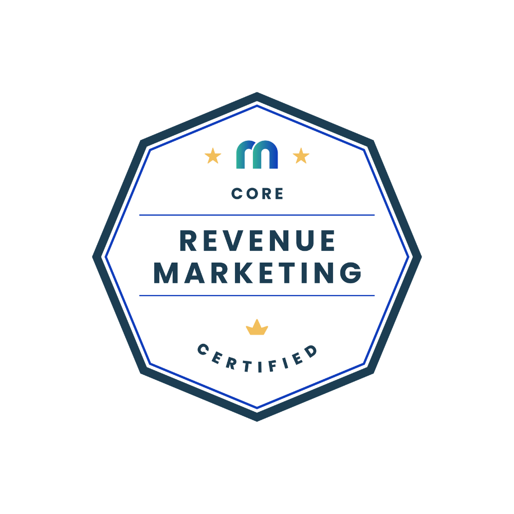 Revenue Marketing Certified: Core badge