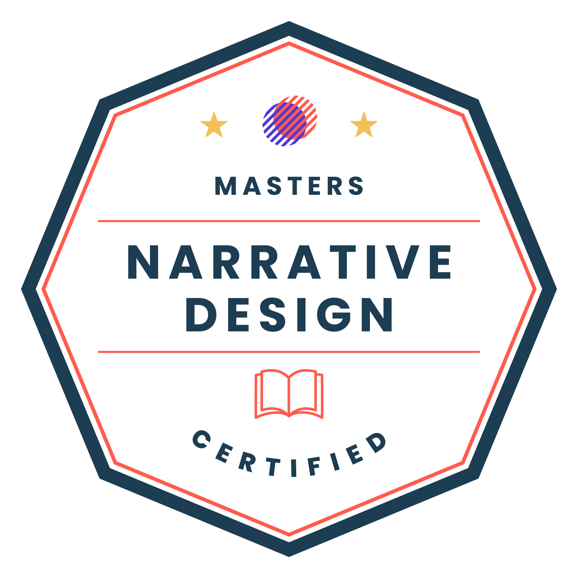Narrative Design Certified | Masters badge