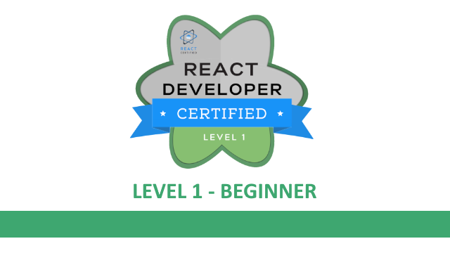 React Level 1 Certification Exam