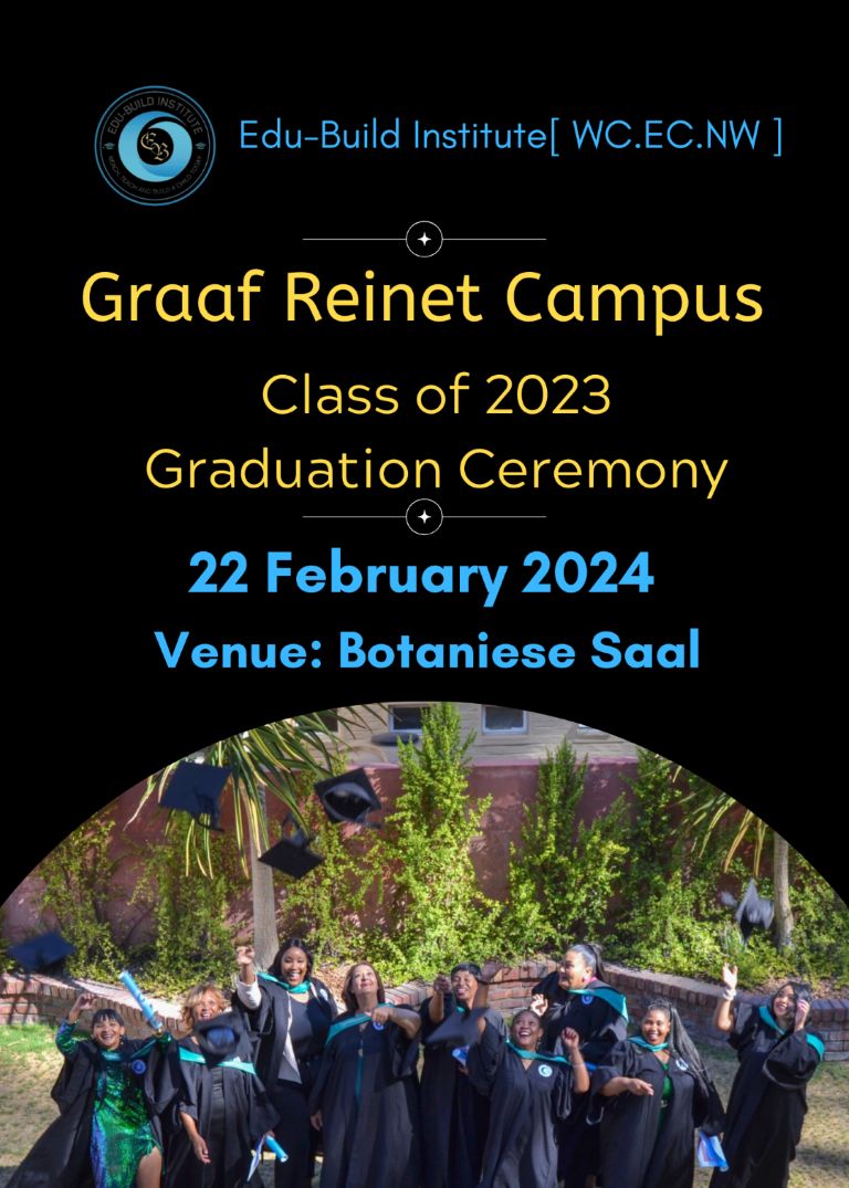 Gqeberha 2023 Mid-Year Graduation(NQF Level 4 FETC & NQF Level 5 Diploma)