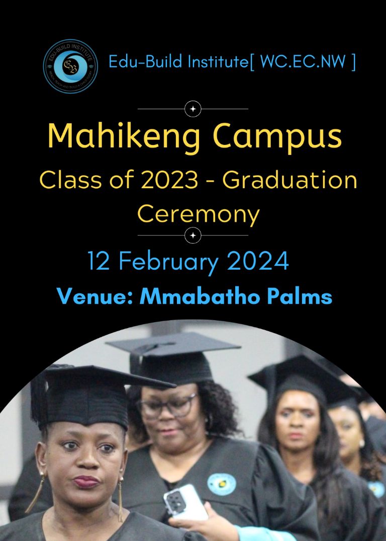 Mthatha 2023 Mid-Year Graduation(NQF Level 4 FETC)