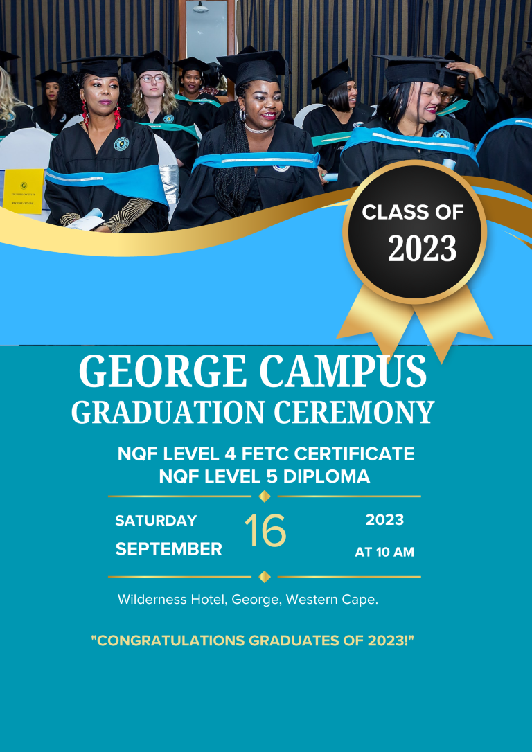 Gqeberha 2023 Mid-Year Graduation(NQF Level 4 FETC & NQF Level 5 Diploma)